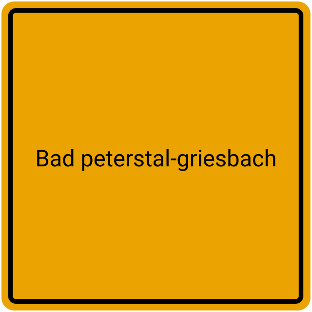 Meldebestätigung Bad Peterstal-Griesbach